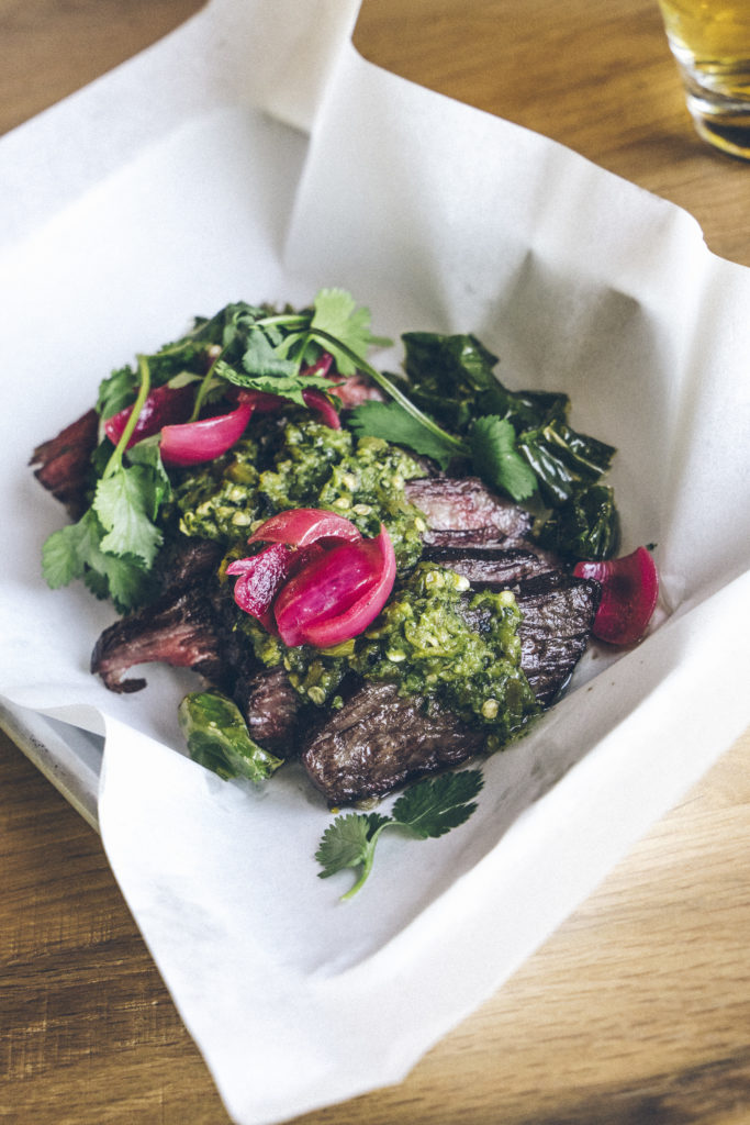 The smoked prime bavette is a stand-out dish at Loro Dallas. (Photo by Logan Crable)