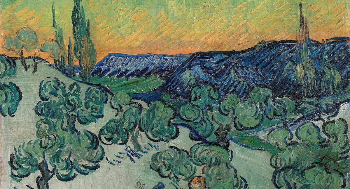 356 Vincent van Gogh, A Walk at Twilight, 1889–1890. Photo João Musa