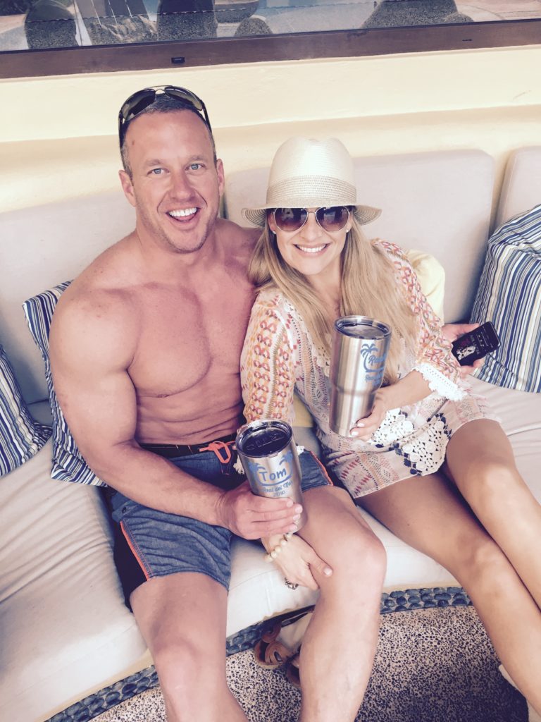 Rachel and Tom say they find solace on the water.