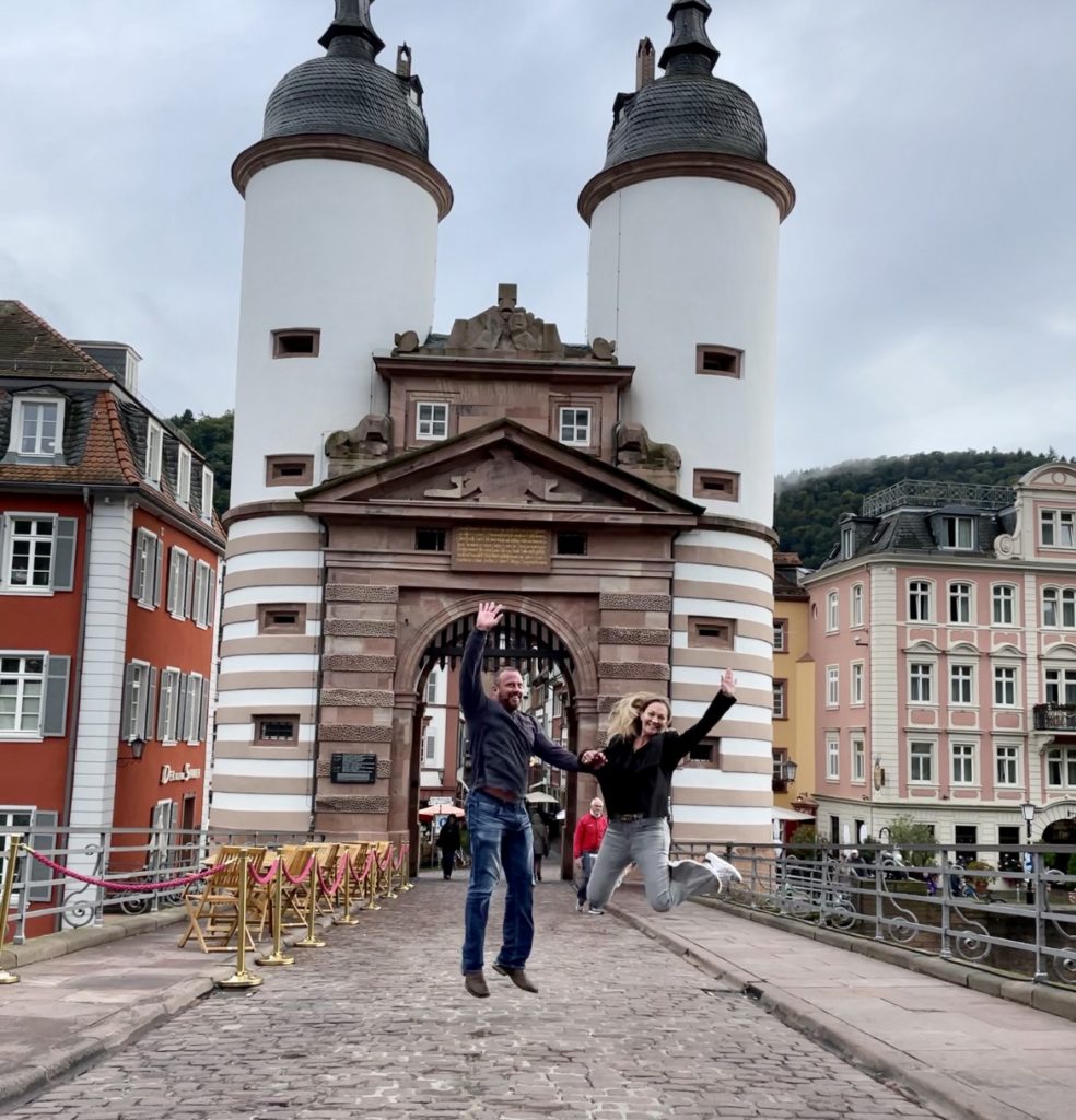 The couple enjoys traveling the world together.