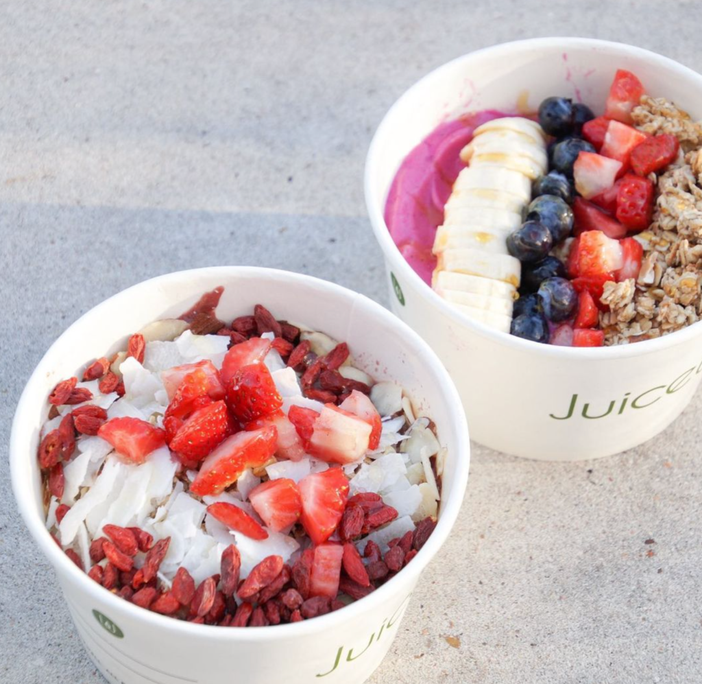 Build your own Acai Bowl at JuiceWell.