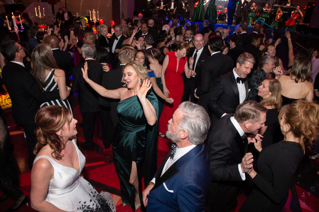 Dancefloor at Houston Ballet Ball; Photo Credit Wilson Parish