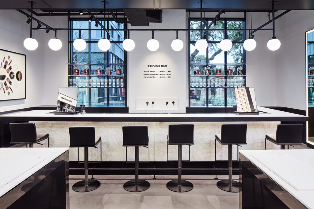 The pop-up Atelier Beauté Chanel, located in Austin's Music Lane, launches with SXSW and continues through April (Photo by Sam Frost)