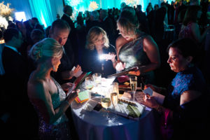 Making notes before the auction (Photo by Jonathan Zizzo)