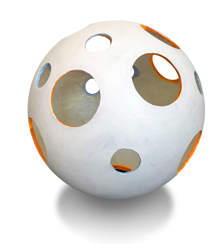 McKay Otto’s “Ever an Orb Ever,” 2022 (Photo by Kennon Evett )