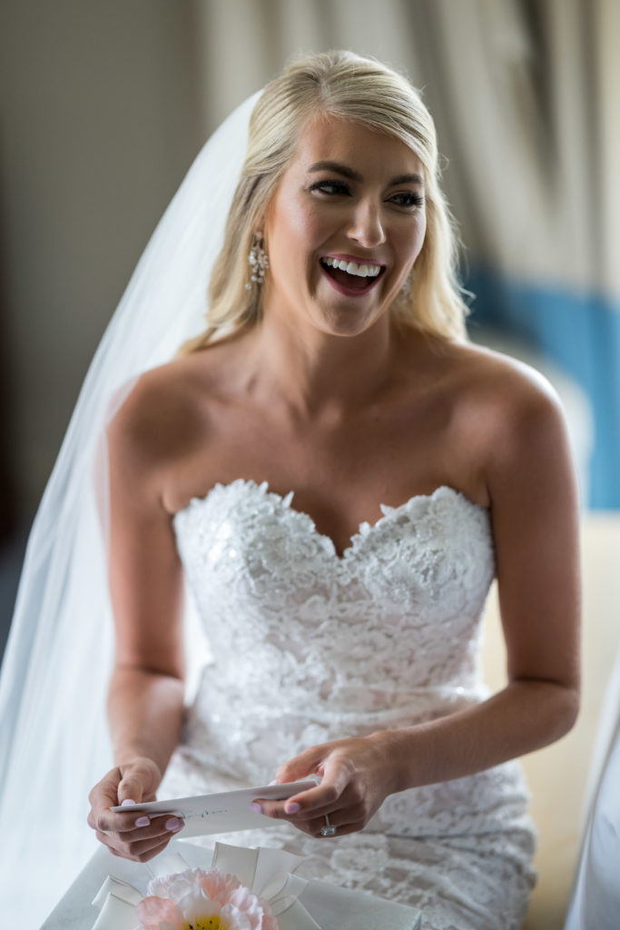 Peyton on her wedding day. (Photo by Carter Rose)