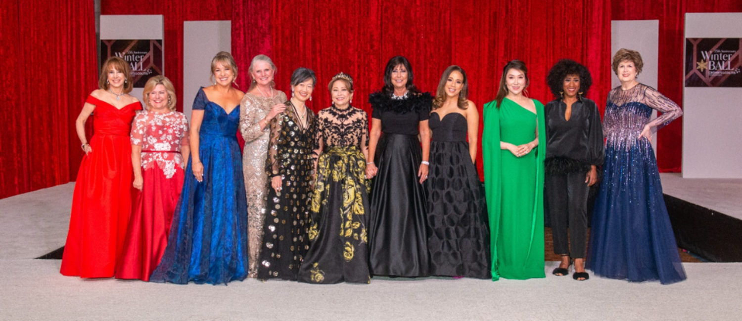 winter ball The 2022 Women of Distinction Vicki West, Maureen Higdon, Elaine Balagia Croucher, Joni Hruska Fichter, Anne Chao, Rini Wu Ziegler, Heidi Rockecharlie, Heidi Smith, Mandy Kao, Joy Sewing, and Jo Dee Wright