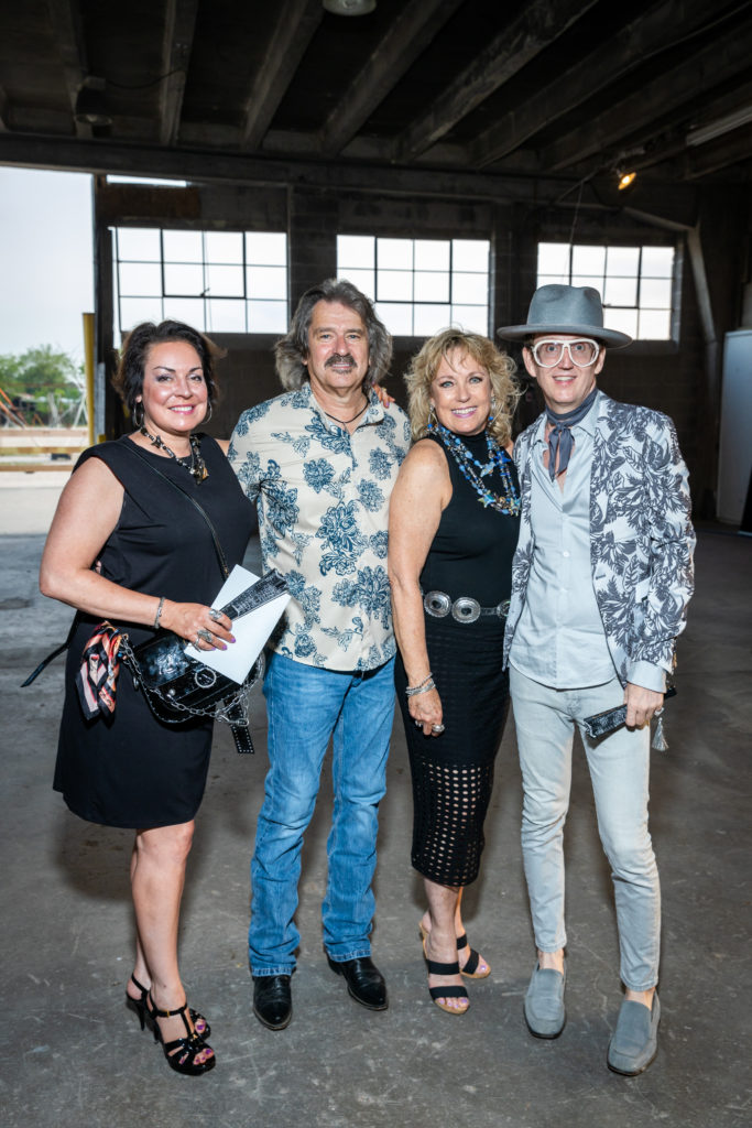 Tara Tomicic, Rick Paulson & Susan Budge, Alton DuLaney (Photo by Alex Barber)