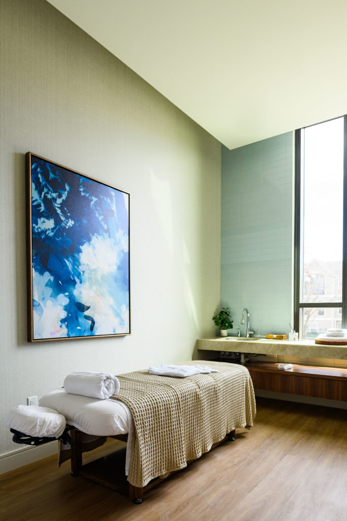 Yes, you can get a massage at Watermark at Houston Heights. (Photo by Heather Durham Photography)