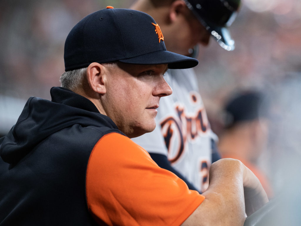 Former Astros manager A.J. Hinch is one win from eliminating his former team. (Photo by F. Carter Smith)