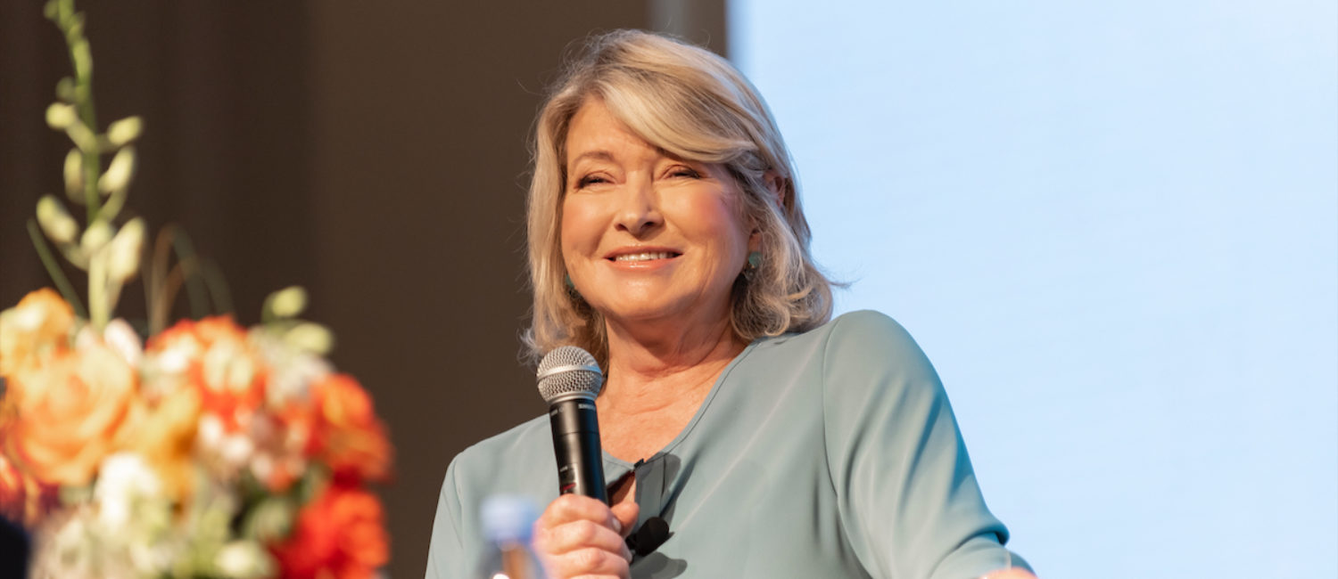 Centennial Milestones Luncheon Featured Speaker Martha Stewart