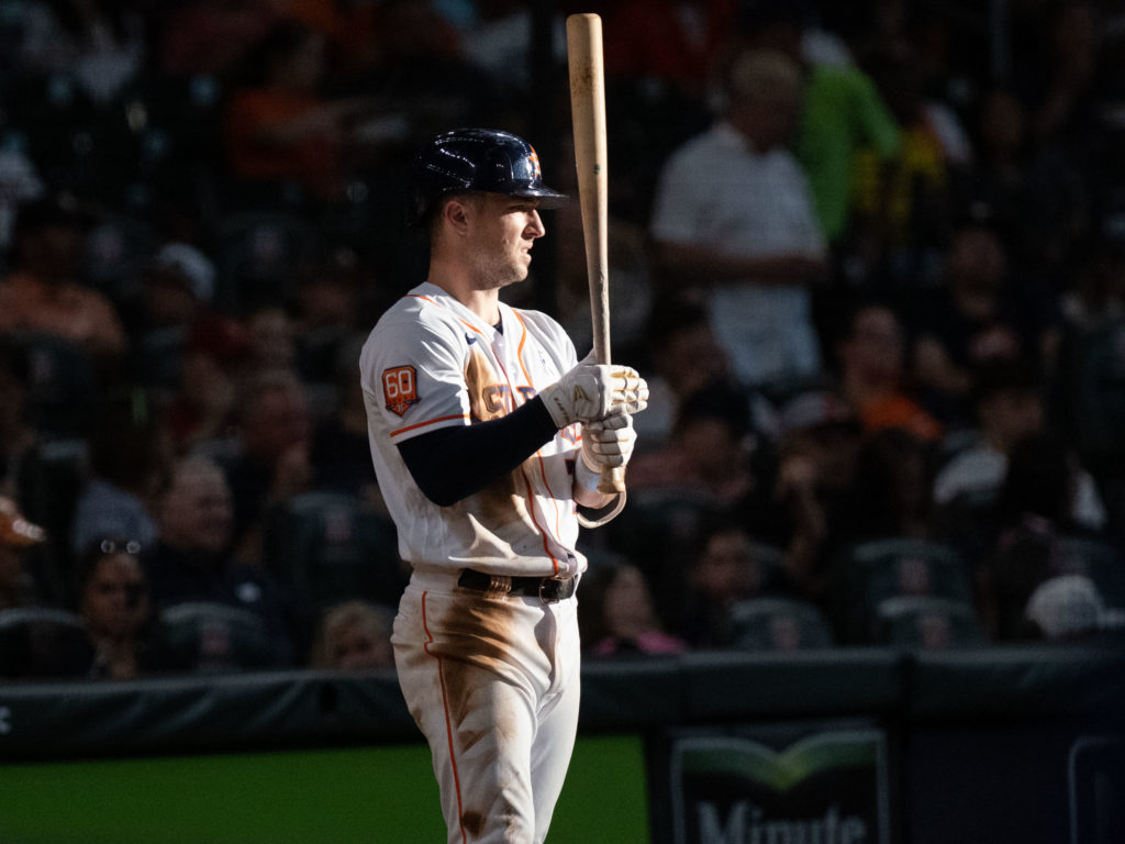Alex Bregman is still a very important figure for these Houston Astros. (Photo by F. Carter Smith)