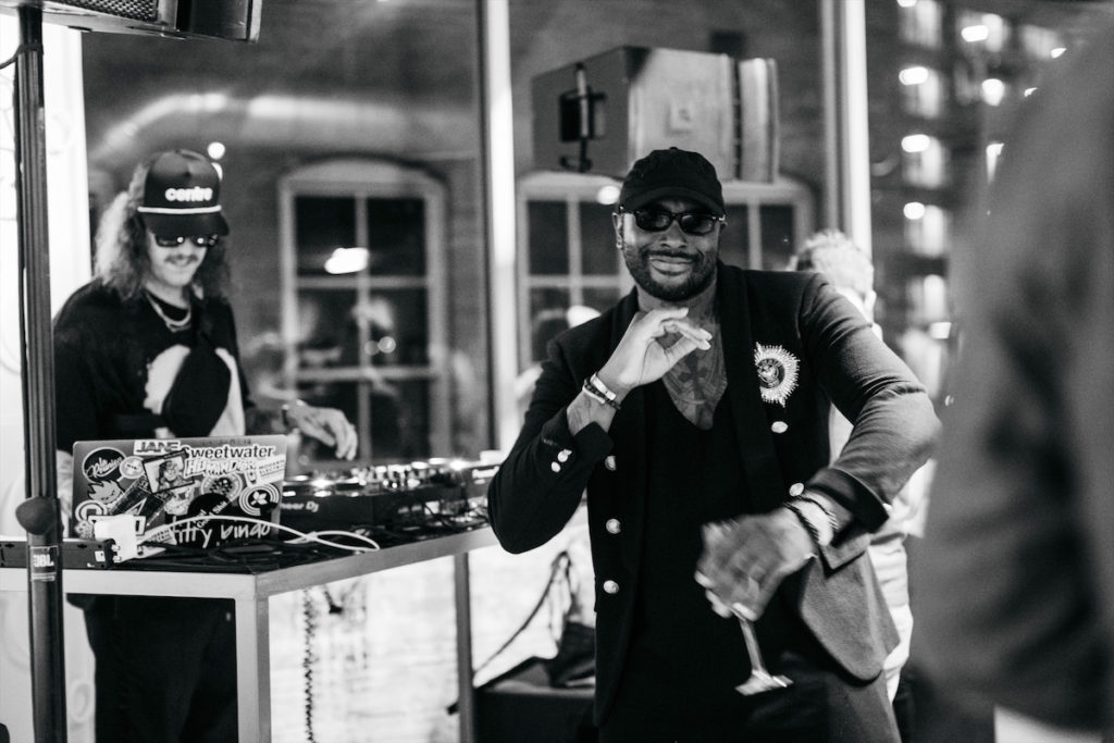 DJ ElectroPhunk and Charles Smith II (Photo by Rebecca Patton of Beckley)