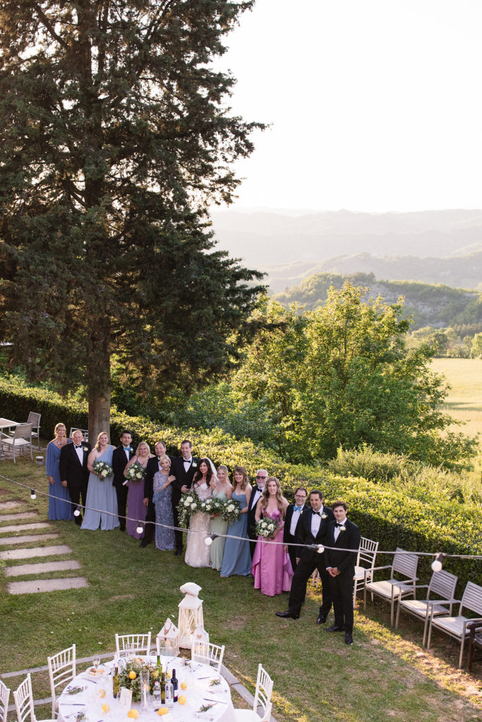 Carrie Engerrand and Bill Kost's wedding was a dreamy Italian party. (Photo by Paolo Ceritano)