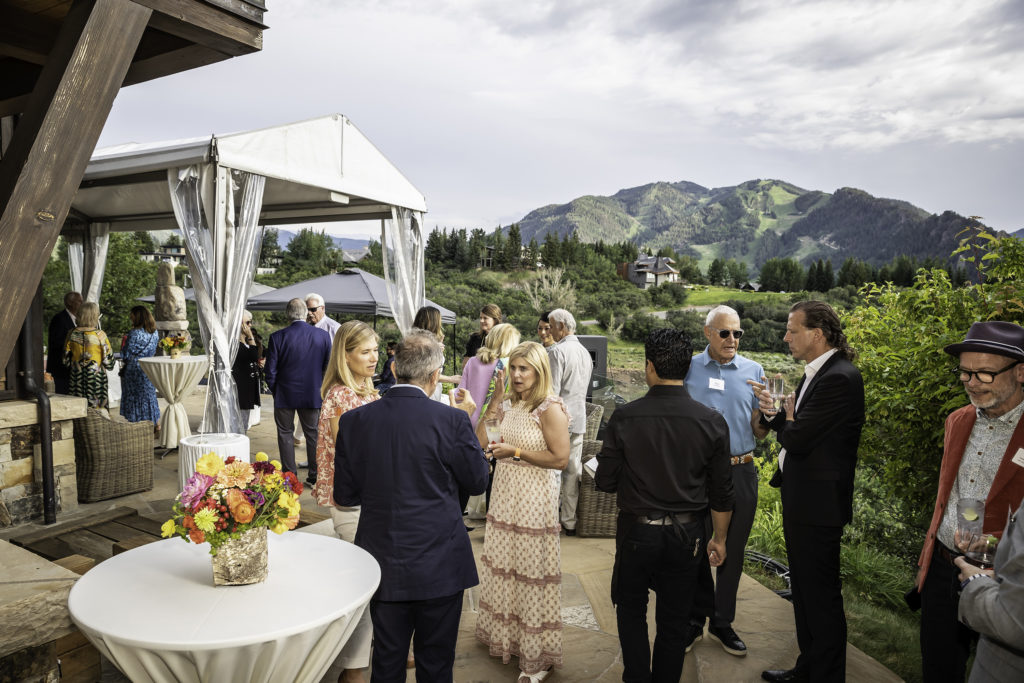 Stunning views at the Brown Foster reception
