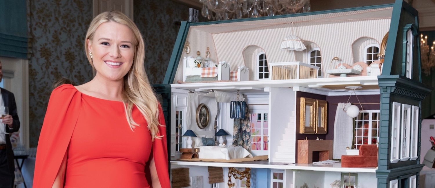 Interior designer Alexandra Killion's dollhouse was auctioned for $18,000 at the 'La Petite Maison' gala benefiting A Shelter for Cancer Families. (Photo by Daniel Ortiz)