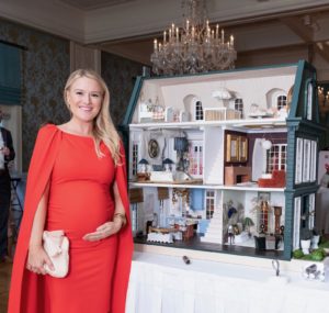 Interior designer Alexandra Killion's dollhouse was auctioned for $18,000 at the 'La Petite Maison' gala benefiting A Shelter for Cancer Families. (Photo by Daniel Ortiz)