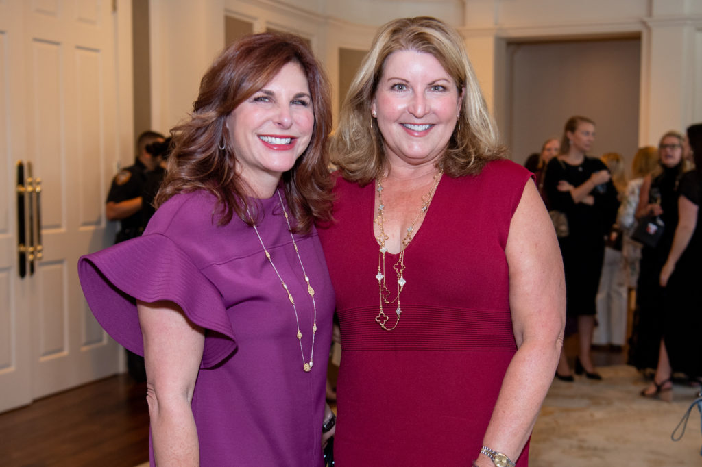 Cynthia Wolff, Mary Fusillo at the Italian Cultural & Community Center Luncheon at River Oaks Country Club  (Photo by Michelle Watson)