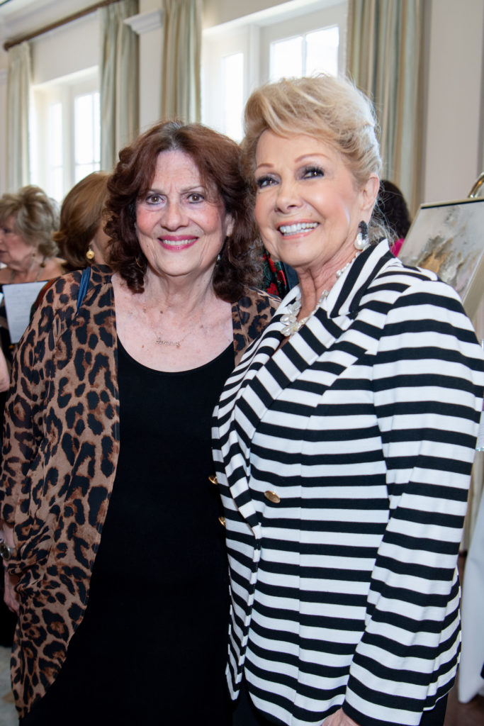 Donna Vallone, Philamena Baird at the Italian Cultural & Community Center Luncheon at River Oaks Country Club  (Photo by Michelle Watson)