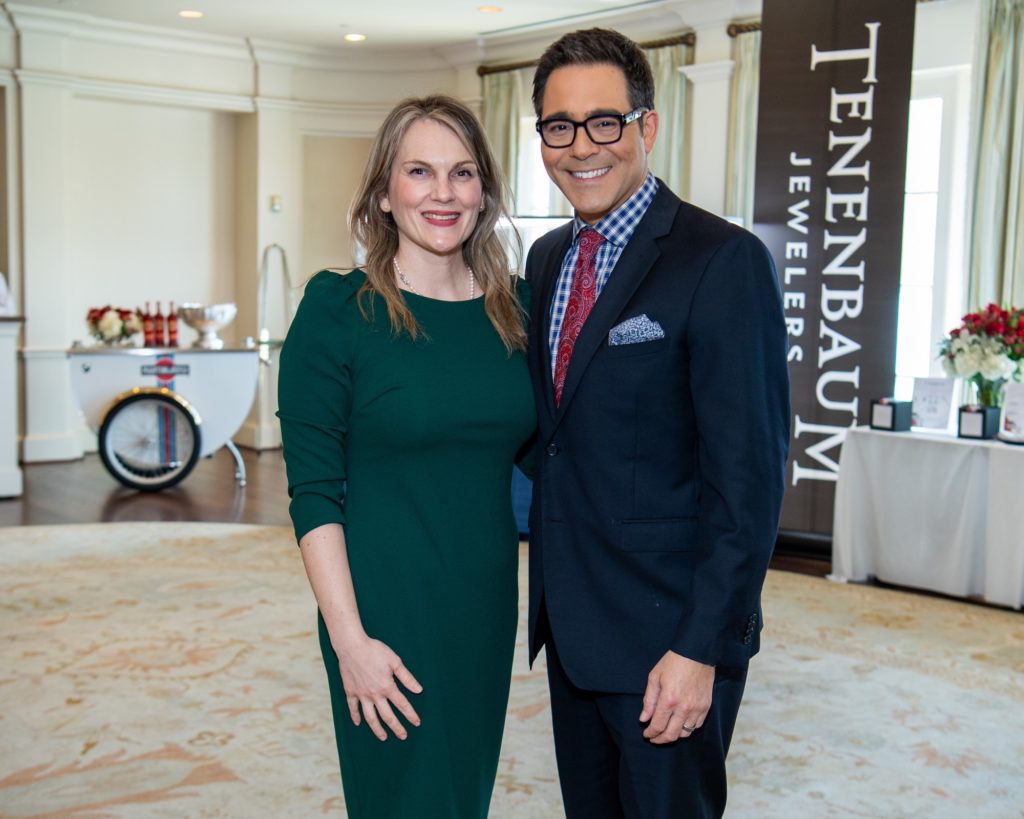 Erika Myers, Owen Conflenti at the Italian Cultural & Community Center Luncheon at River Oaks Country Club  (Photo by Michelle Watson)