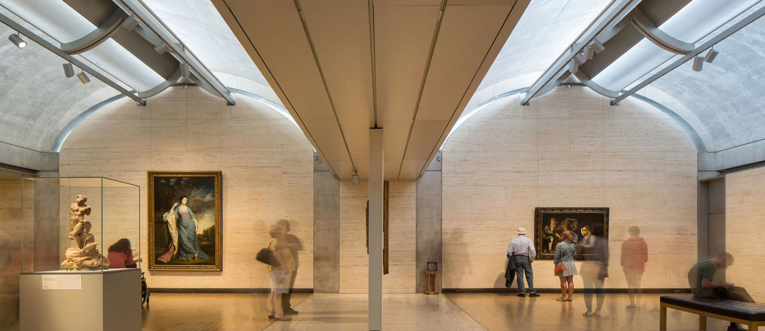 Fort Worth Museums Kimbell – Kahn Building barrel vaults, photograph by Nic Lehoux