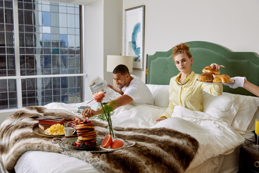 Enjoy in-home catering at The National, courtesy of the Thompson Dallas culinary staff.