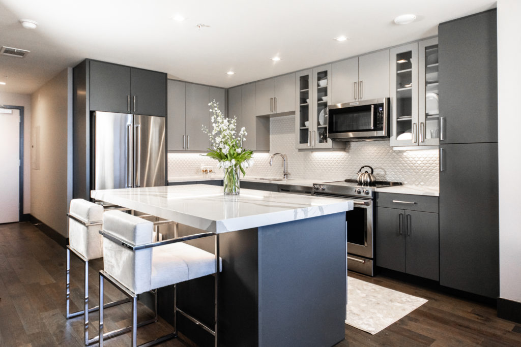 From the floors to the countertops, no detail is overlooked at The National.