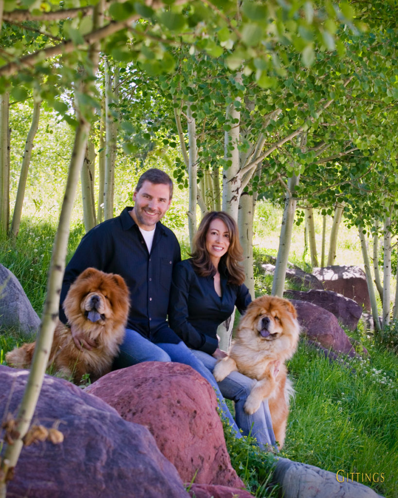The couple enjoys hiking in Aspen.