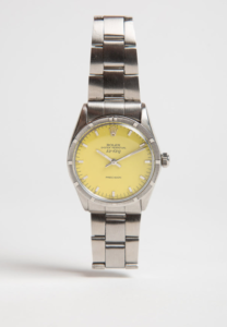 1968 Rolex Oyster Watch from the Maxfield LA vintage watch collection, $9,800, available at Maxfield in Los Angeles or MaxfiedLA.com