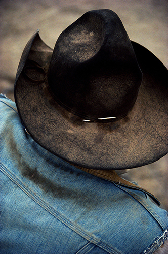 Arthur Meyerson's "Toothpick," 1998,
at Red & White Gallery. The globally traveled Meyerson, whose busy photo studio is head-quartered in Houston, is known for his striking color editorial, advertising, and corporate image-making. 