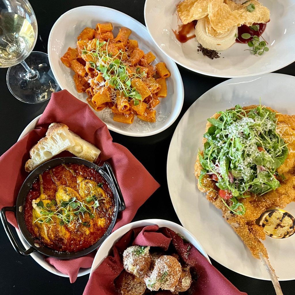 Tre Mogli has a full menu of Italian favorites to enjoy.