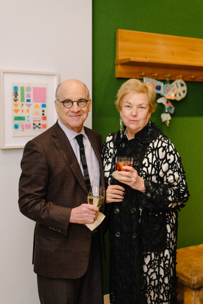 Ron Restrepo, Candace Baggett at the Houston Center for Photography 42nd Print Auction Kickoff (Photo by Johnny Than)
