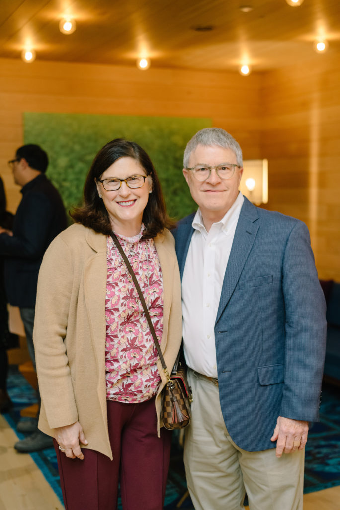 Mary Beth & Tom Flaherty at the Houston Center for Photography 42nd Print Auction Kickoff (Photo by Johnny Than)