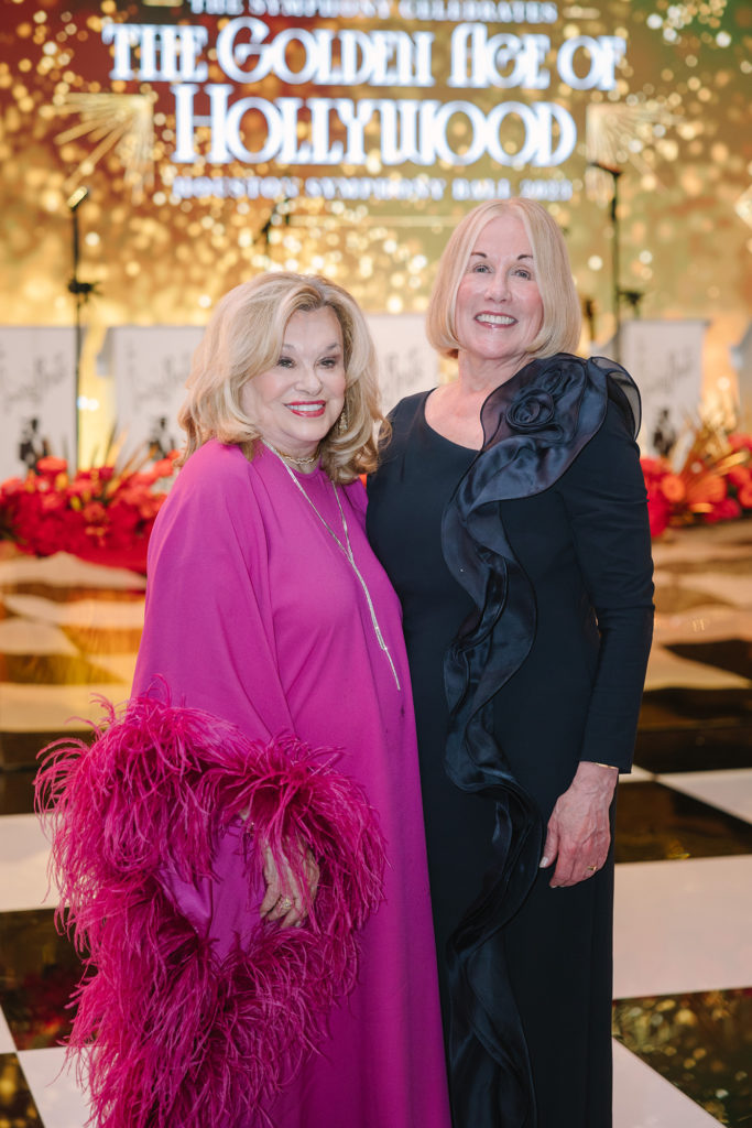 Sidney Faust, Elsie Eckert at the Houston Symphony's 'The Golden Age of Hollywood' gala at the Post Oak Hotel. (Photo by Johnny Than)
