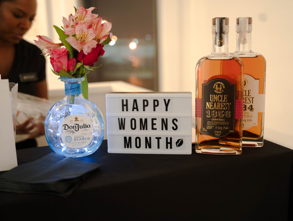 W.A.A.S. Gallery celebrated Women's History Month with a private dinner. (Photo by Demetri Sheffield)