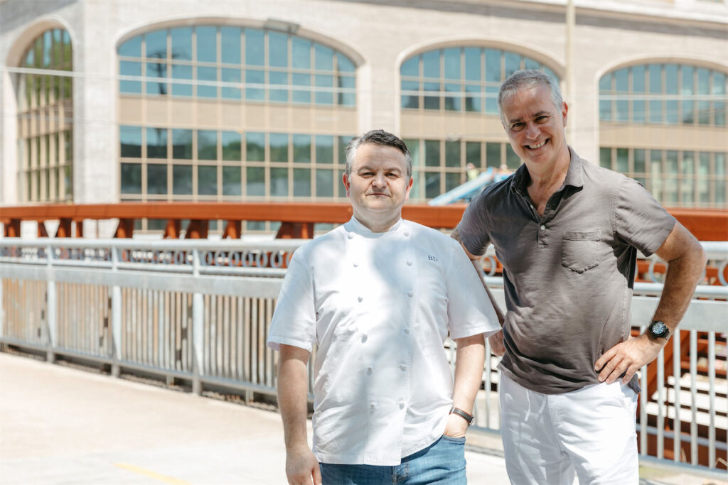 Chef Bruno Davaillon and Stephan Courseau are opening Le PasSage at Katy Trail. (Photo by Beckley Photography)