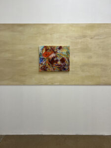 Install_Splash Mountain 2023 Oil on Canvas Approx 19.5 x 24 in