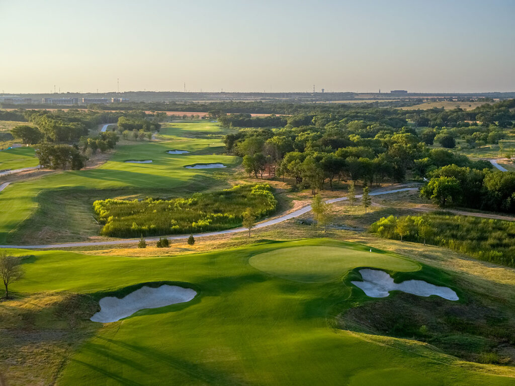 The Omni PGA Frisco Resort features two, 18-hole championship golf courses.