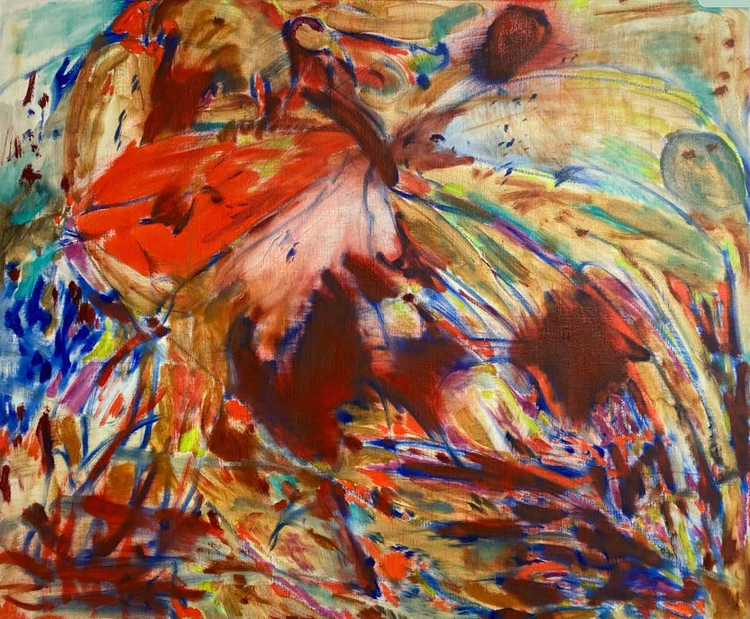 Mari Tanimoto's "Splash Mountain," 2023 at Peter Augustus Gallery (Image courtesy the artist and Peter Augustus Gallery) (Photo by Image courtesy the artist and Peter Augustus Gallery)