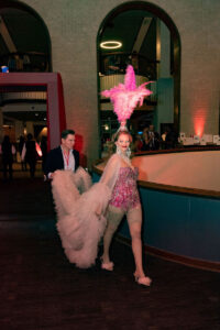 The silent auction took place in Satine_s Boudoir (Photo by Tamytha Cameron)