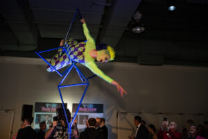 Aerial performer