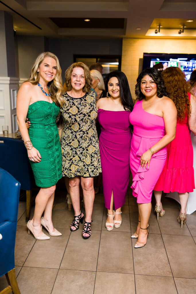 Kristi Horton, Tracy Cassady, Dr. Flor Avellaneda, Janet Deleon at launch of The Woodlands Edition of the International Mother's Day Celebration (Photo by Hung L. Truong)