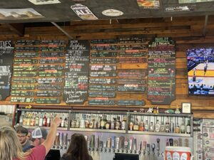 There's something for everyone at Deacon Baldy's with a drink menu that is fun and colorful.