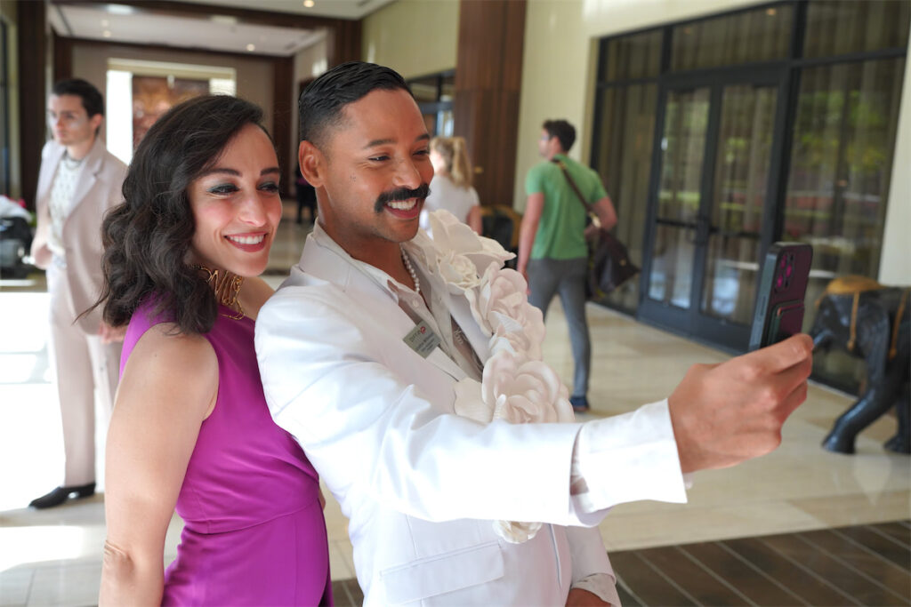 Raha Assadi, Jonathan Williamson (Photo By Francesca Nelo)