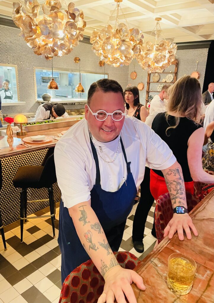 Chef Graham Elliot took the lead in the kitchen at Fort Worth's new French bistro — Le Margot. (Photo by Courtney Dabney)