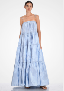 Adam Lippes tiered maxi dress, available at The Conservatory NYC, $2,990.