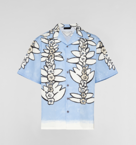 Prada has an assortment of chic camp style shirts perfect for the summer heat. Available at select Prada boutiques and Prada.com, $1,290.