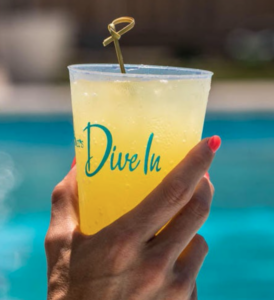 Poolside is the best side at the Dive In