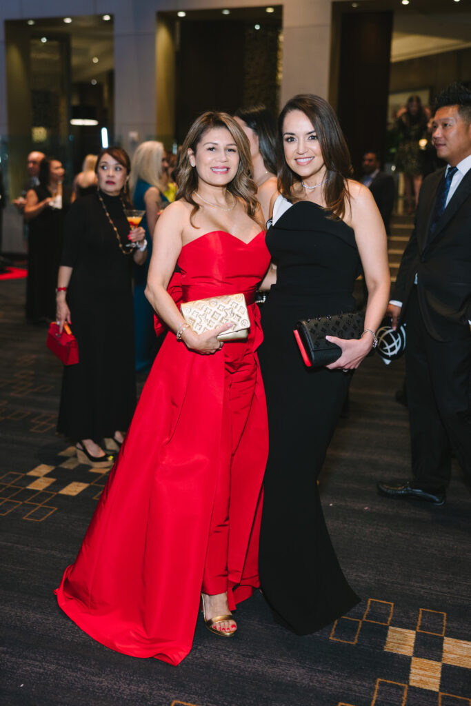 Anna Reger, Maria Alaoui at the Operation Smile Gala held at the Royal Sonesta Hotel. (Photo by Johnny Than)