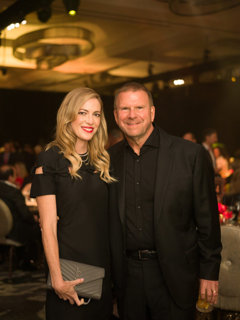 Lauren & Tilman Fertitta at Texas Heart Institute's 'The Supper Club' gala held at the Post Oak Hotel could be on their way to Rome. (Photo by Daniel Ortiz)